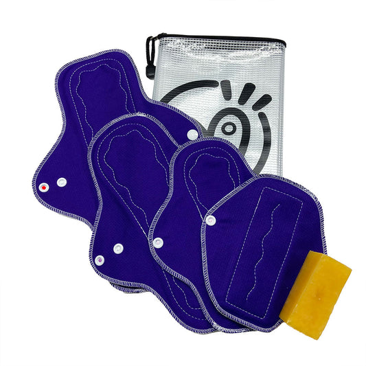 Kit de 6 - Daily Flow Pads - SSD Violeta